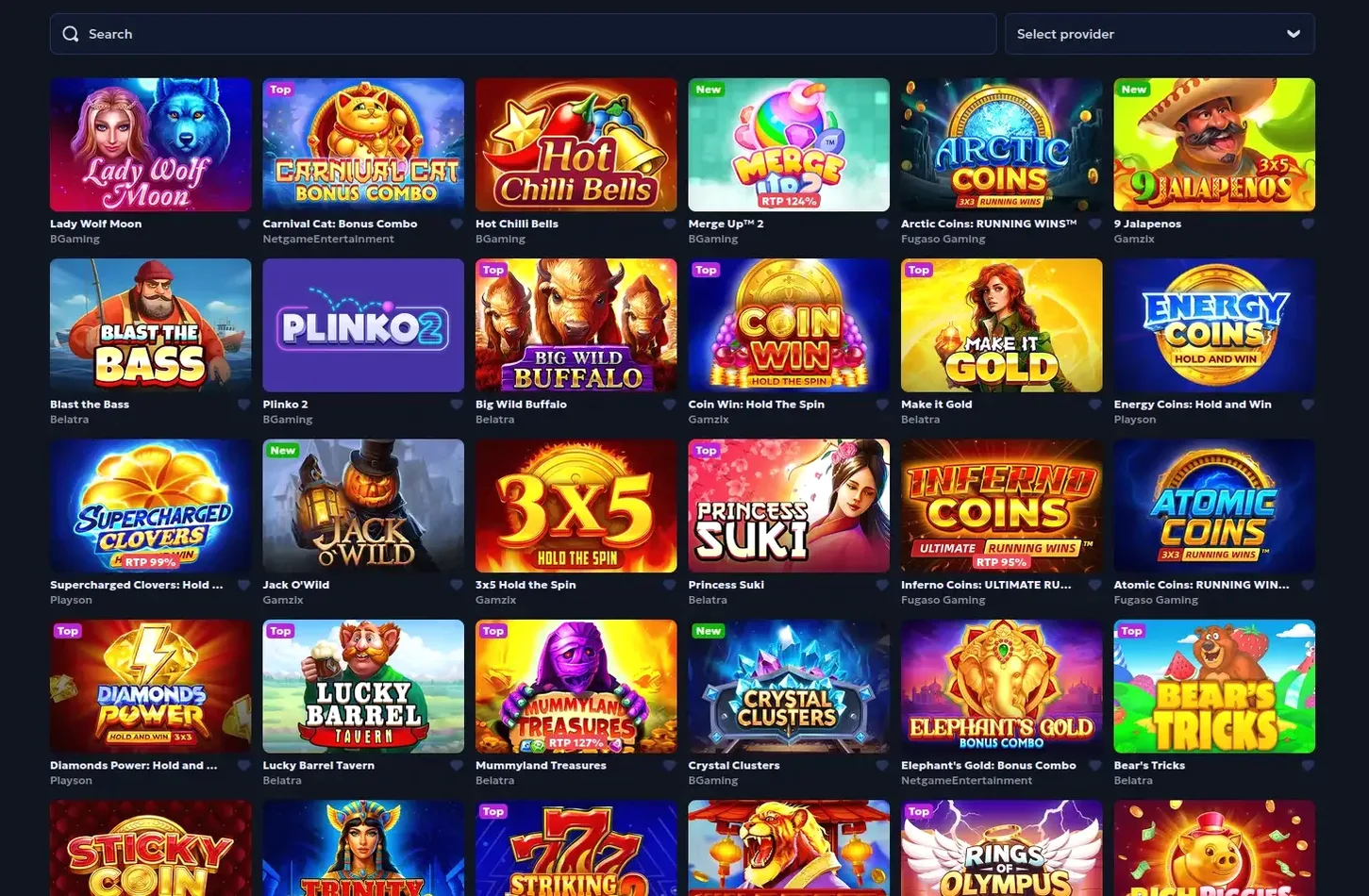 Candyspinz Live Casino Atmosphäre